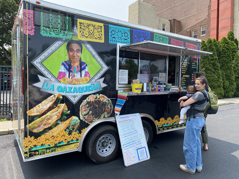 La Oaxaqueña Food Truck at 2025 Collingsweird Summer Bummer Fest 2 in Collingswood NJ