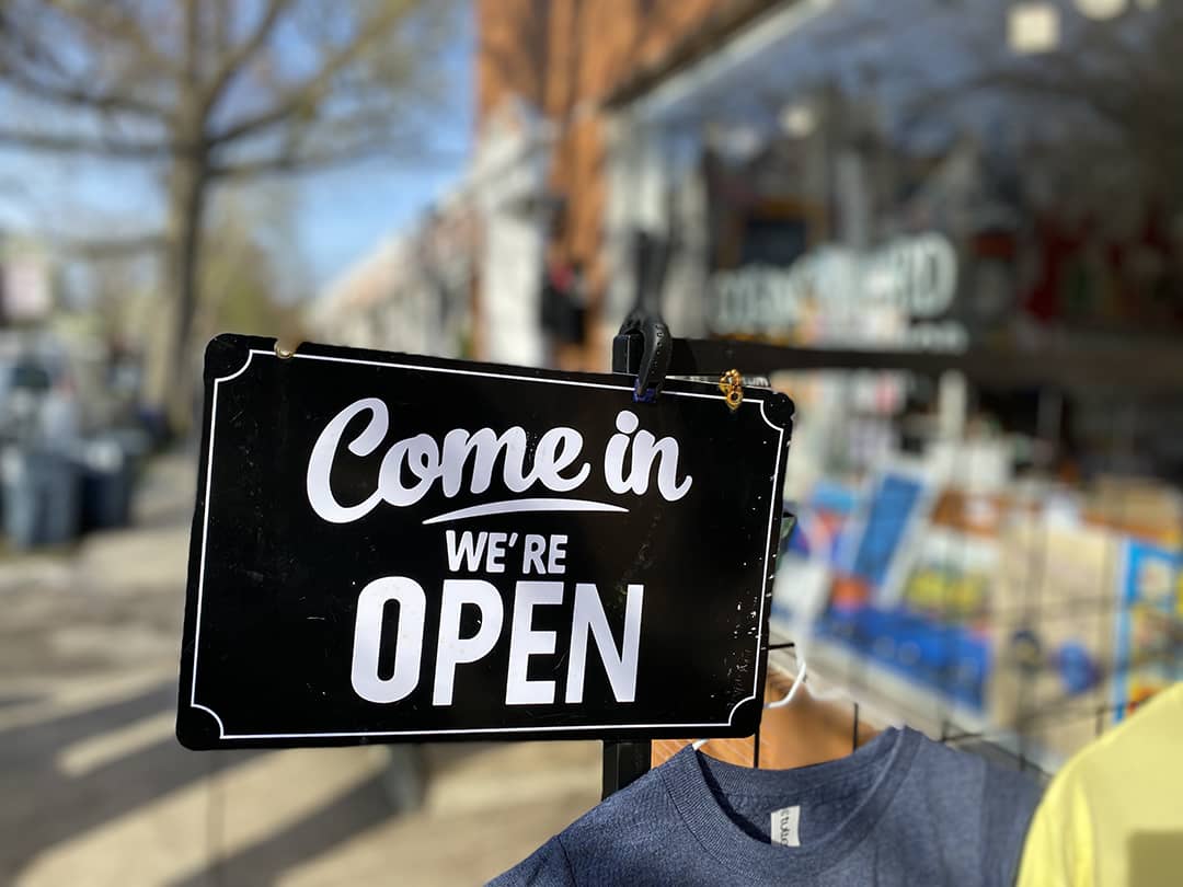 Exterior of Collingsweird Apparel & Gift Shop in Collingswood, NJ